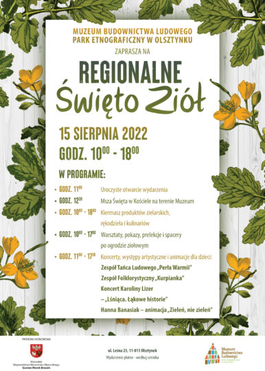Regionalne Święto Ziół - plakat