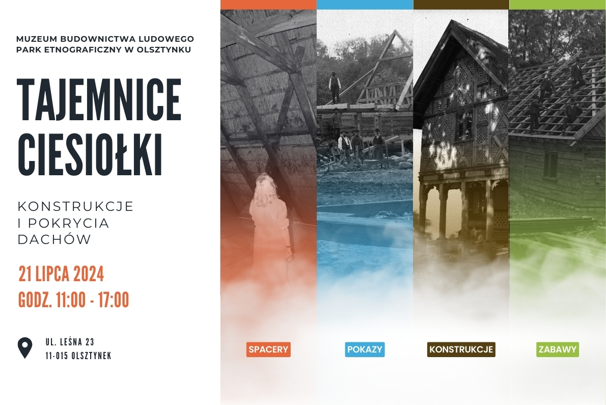 Tajemnice Ciesiołki – Konstrukcje i pokrycia dachów