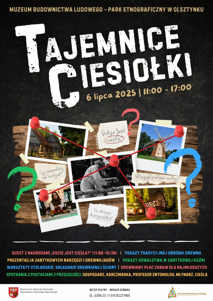 Tajemnice Ciesiołki - plakat. Tajemnice Ciesiołki - plakat.