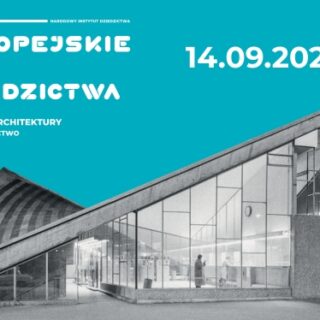 Europejskie Dni Dziedzictwa 2025 - W stronę architektury. Młode dziedzictwo