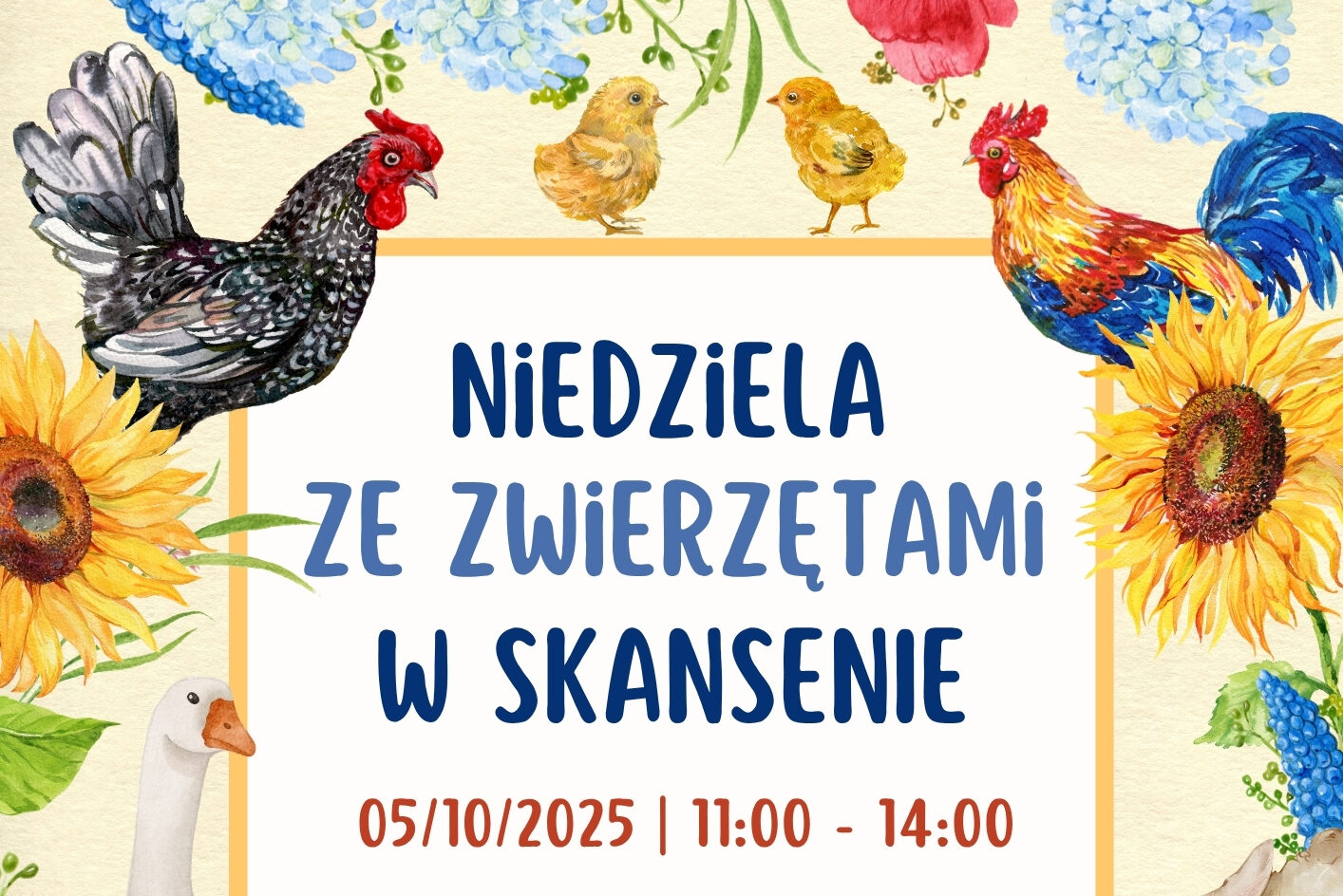 Niedziela ze zwierzętami w Skansenie