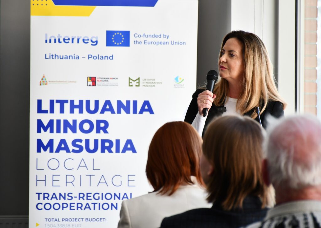 Na zdjęciu Maria Bąkowska – Członek Zarządu Województwa Warmińsko-Mazurskiego.