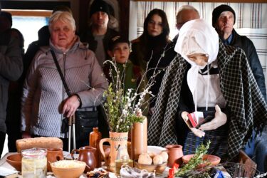 Spacer z etnografem pt. „Śladami zwyczajów Wielkanocnych Warmii i Mazur”, zorganizowany w ramach Olsztyneckiego Jarmarku Wielkanocnego.